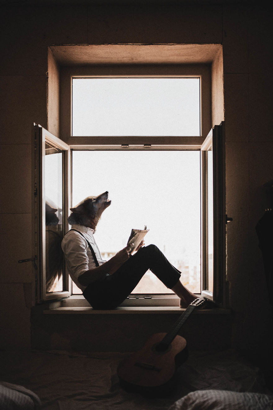 My Photo Editing Project “Anthropomorphism” That Humanizes Animals And Animalizes Humans (30 Pics) My Photo Editing Project “Anthropomorphism” That Humanizes Animals And Animalizes Humans (30 Pics)