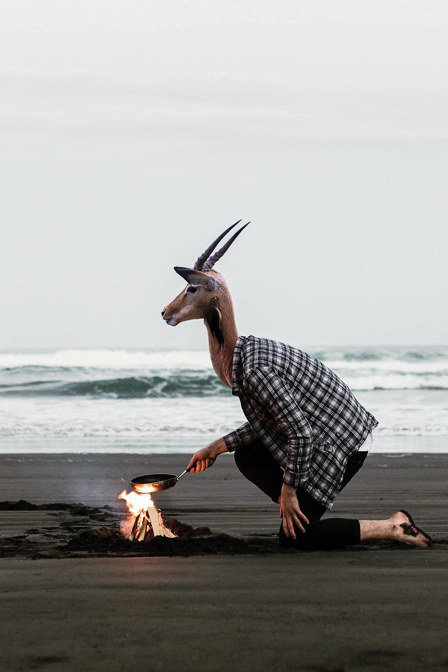 My Photo Editing Project “Anthropomorphism” That Humanizes Animals And Animalizes Humans (30 Pics) My Photo Editing Project “Anthropomorphism” That Humanizes Animals And Animalizes Humans (30 Pics)