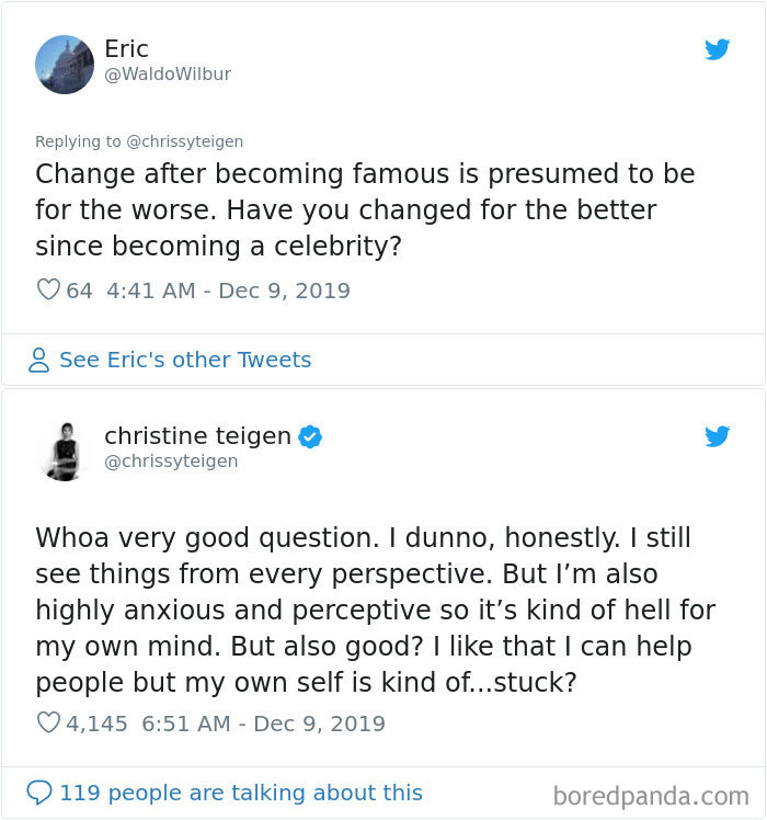 Chrissy Teigen Answers People’s Questions About What It’s Like Being A Celeb, And It’s Eye-Opening Chrissy Teigen Answers People’s Questions About What It’s Like Being A Celeb, And It’s Eye-Opening