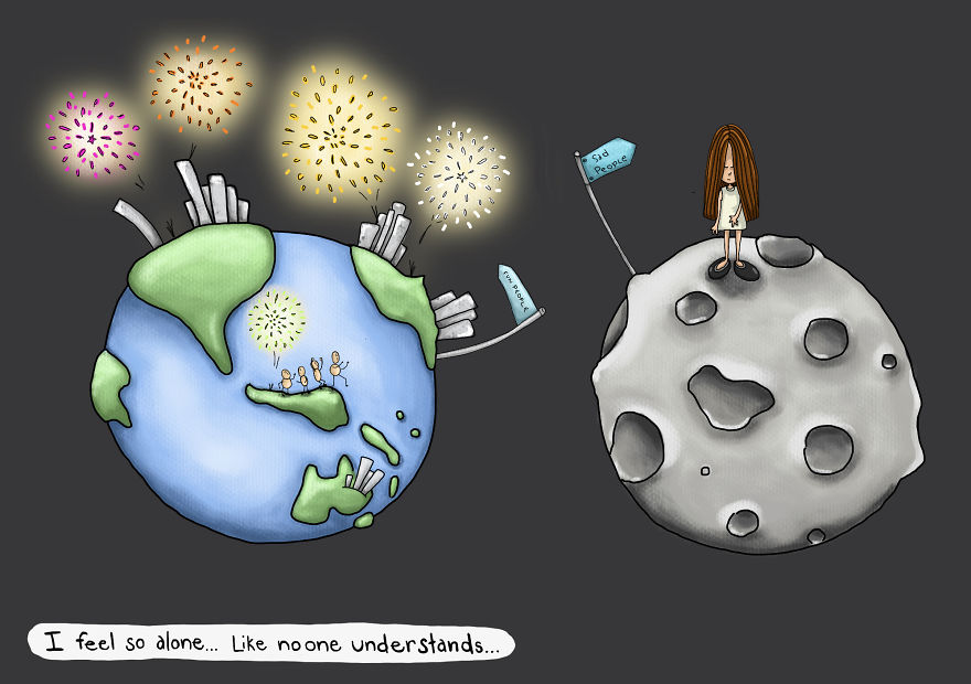 23 Mental Health Awareness Illustrations That Help Me Express My Own Struggles 23 Mental Health Awareness Illustrations That Help Me Express My Own Struggles