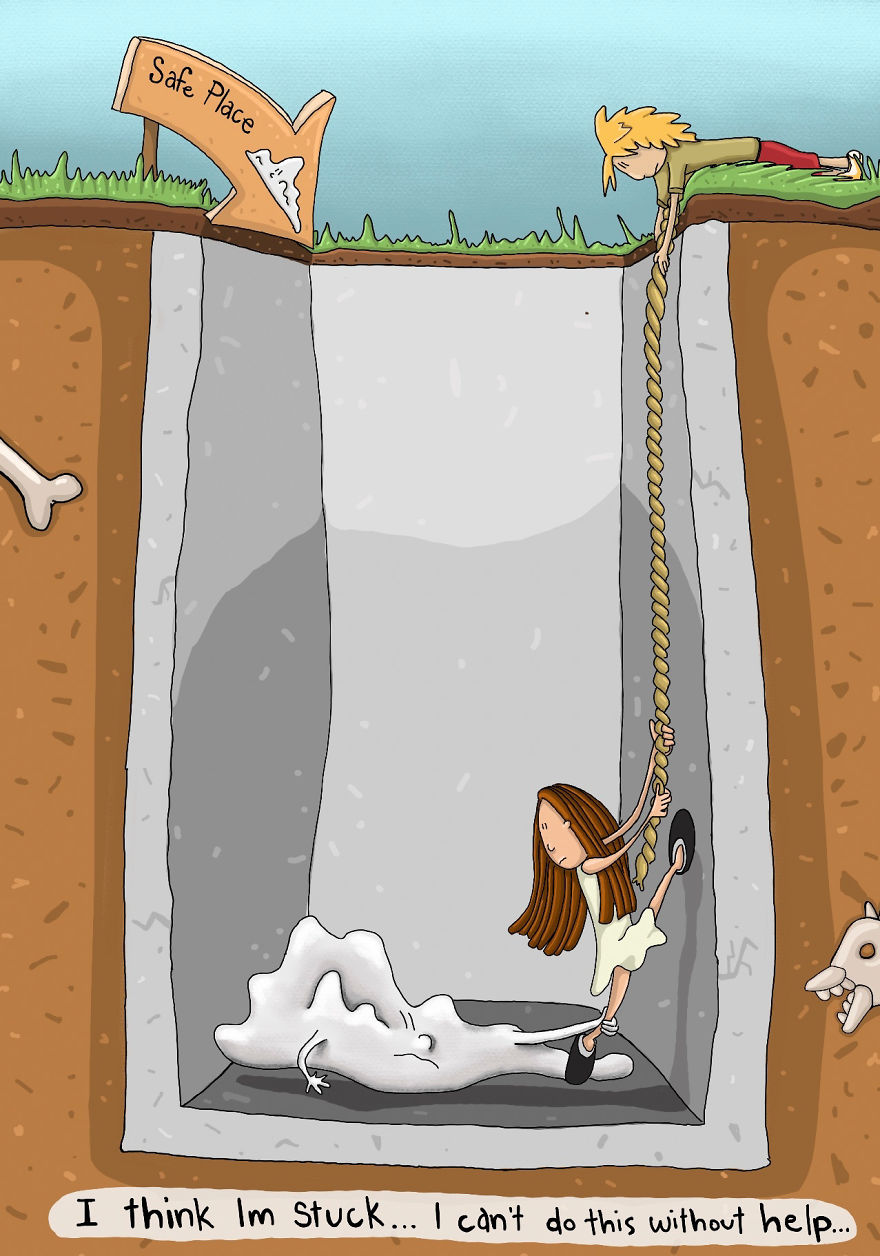 23 Mental Health Awareness Illustrations That Help Me Express My Own Struggles 23 Mental Health Awareness Illustrations That Help Me Express My Own Struggles