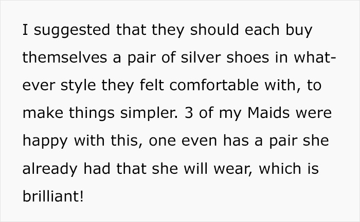 Bride Shames Bridesmaid Who Got Angry After The Bride Refused To Buy Her $250 Shoes For The Wedding