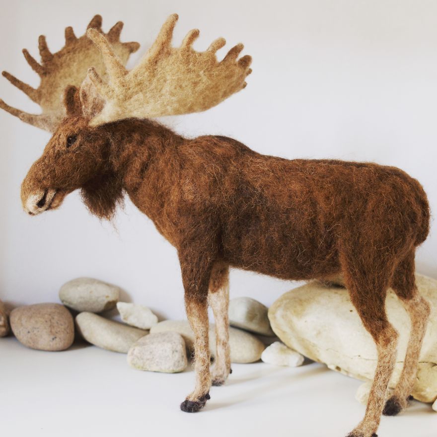 I Bring Wool To Life In Needle Felt Wildlife I Bring Wool To Life In Needle Felt Wildlife