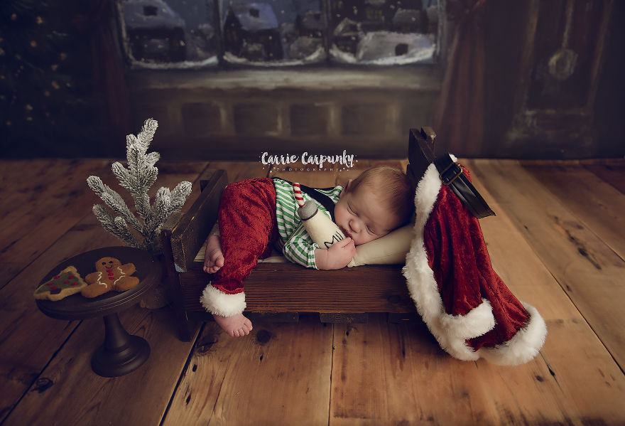 I Capture Sweet Little Sleepy Christmas Babes I Capture Sweet Little Sleepy Christmas Babes