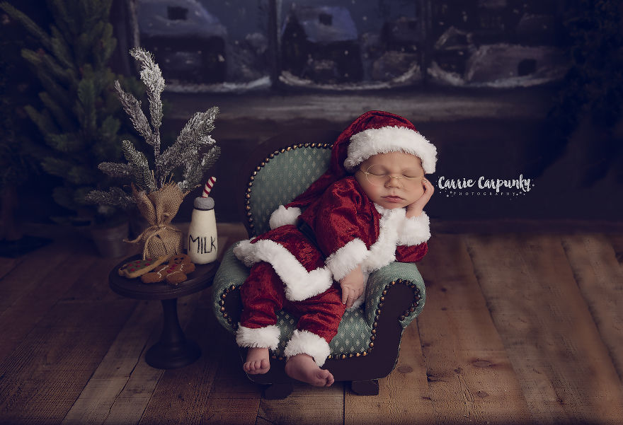 I Capture Sweet Little Sleepy Christmas Babes I Capture Sweet Little Sleepy Christmas Babes
