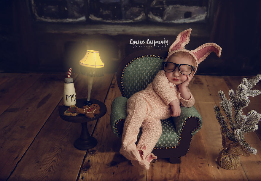 I Capture Sweet Little Sleepy Christmas Babes I Capture Sweet Little Sleepy Christmas Babes