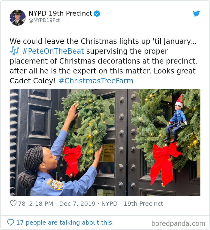 NYPD Posts The Adventures Of Their ‘Law & Order’-Themed Elf On The Shelf NYPD Posts The Adventures Of Their ‘Law & Order’-Themed Elf On The Shelf