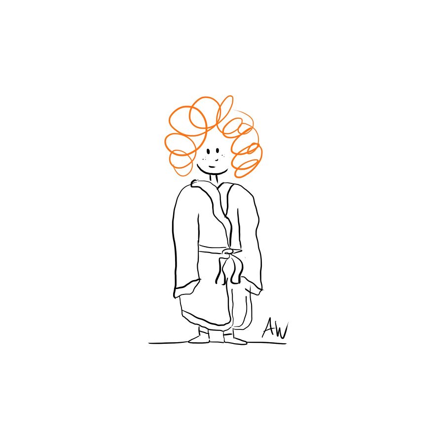 I Create Little Red Cartoons