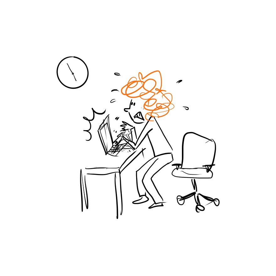 I Create Little Red Cartoons