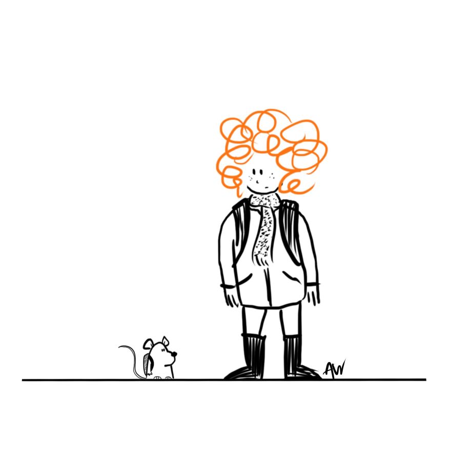 I Create Little Red Cartoons