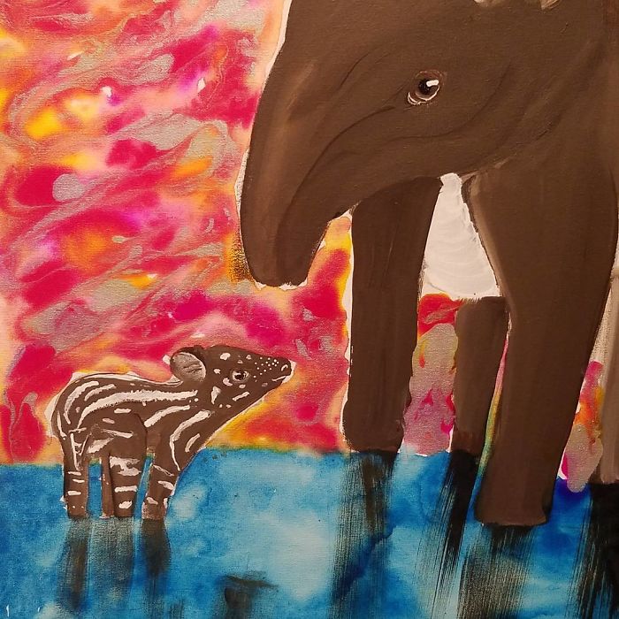 When I Was 8 Years Old, I Decided To Help Endangered Animals With My Art; Five Years Later, I Have Created Over 300 Animal Paintings When I Was 8 Years Old, I Decided To Help Endangered Animals With My Art; Five Years Later, I Have Created Over 300 Animal Paintings