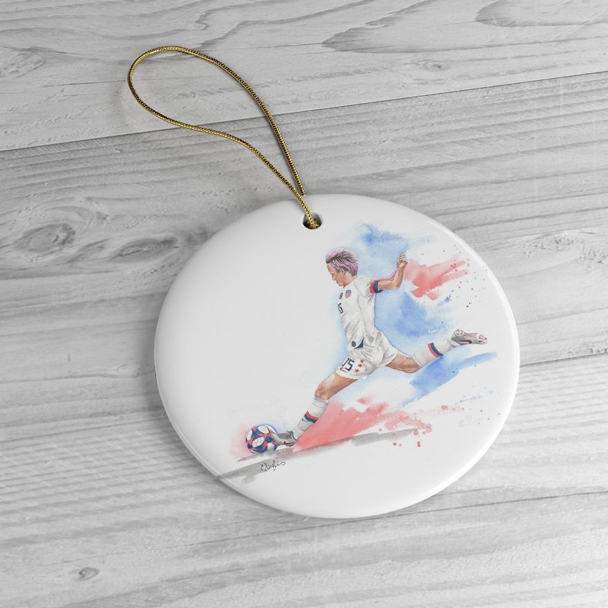 I Created A Set Of Christmas Ornaments Featuring Women Who Inspired Us In 2019 I Created A Set Of Christmas Ornaments Featuring Women Who Inspired Us In 2019