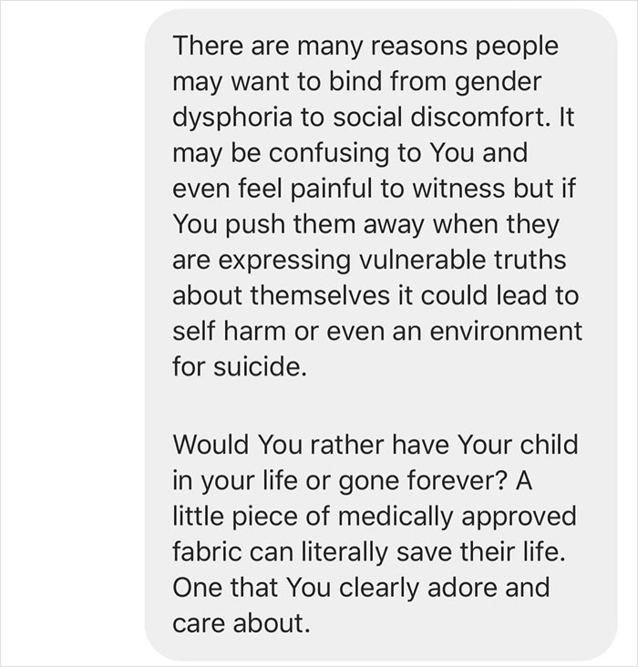 Non-Binary Person Teaches This Hateful Parent Tolerance And Their Text Exchange Goes Viral Non-Binary Person Teaches This Hateful Parent Tolerance And Their Text Exchange Goes Viral