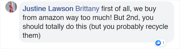 This Woman Was Saving Amazon Boxes For 6 Months Only To Prank Her Husband