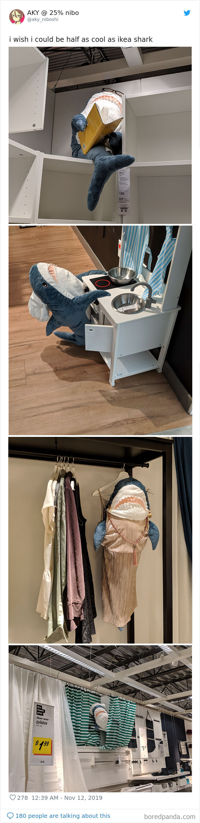 22 Times IKEA Customers Spotted Shark Plushies “Doing Human Things” At Their Stores 22 Times IKEA Customers Spotted Shark Plushies “Doing Human Things” At Their Stores