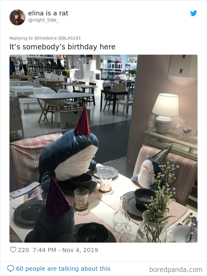 22 Times IKEA Customers Spotted Shark Plushies “Doing Human Things” At Their Stores 22 Times IKEA Customers Spotted Shark Plushies “Doing Human Things” At Their Stores