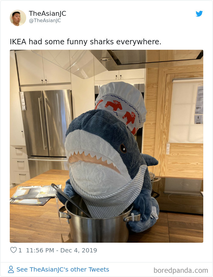 22 Times IKEA Customers Spotted Shark Plushies “Doing Human Things” At Their Stores 22 Times IKEA Customers Spotted Shark Plushies “Doing Human Things” At Their Stores