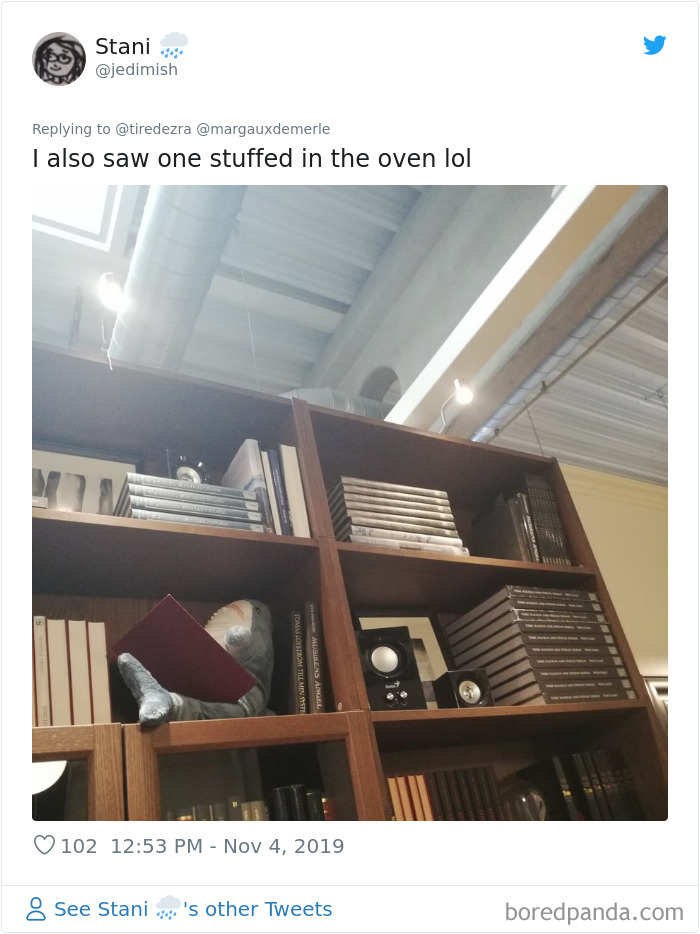 22 Times IKEA Customers Spotted Shark Plushies “Doing Human Things” At Their Stores 22 Times IKEA Customers Spotted Shark Plushies “Doing Human Things” At Their Stores