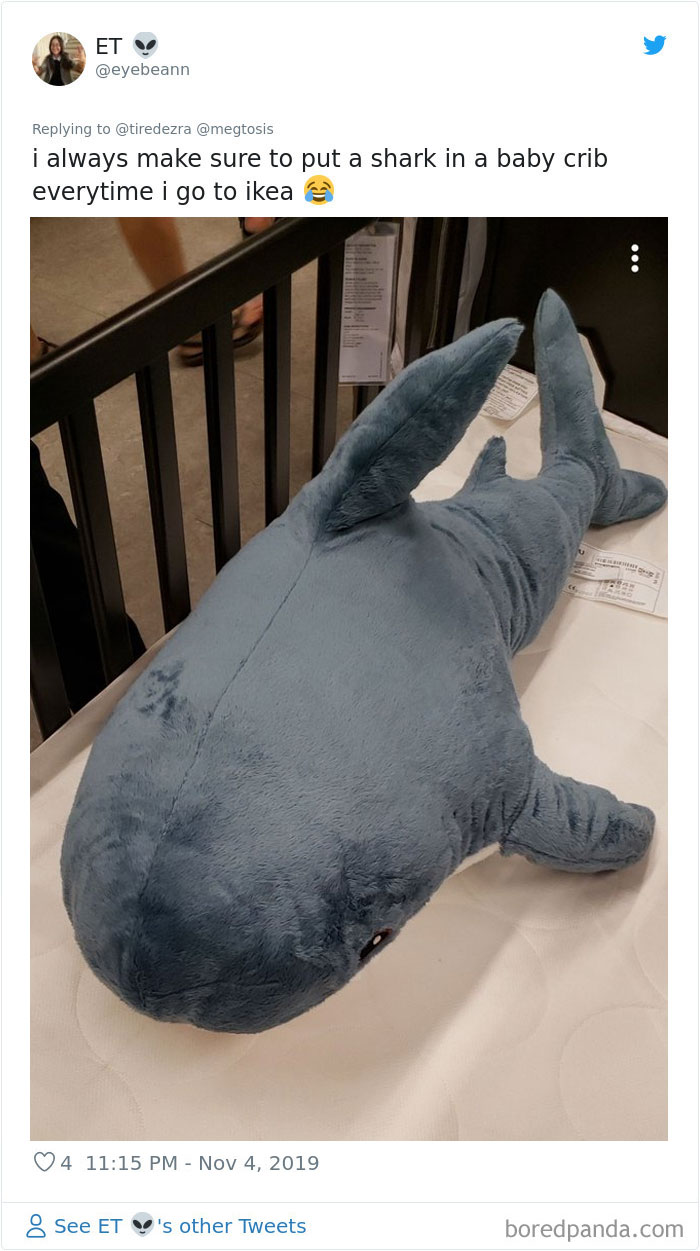 22 Times IKEA Customers Spotted Shark Plushies “Doing Human Things” At Their Stores 22 Times IKEA Customers Spotted Shark Plushies “Doing Human Things” At Their Stores