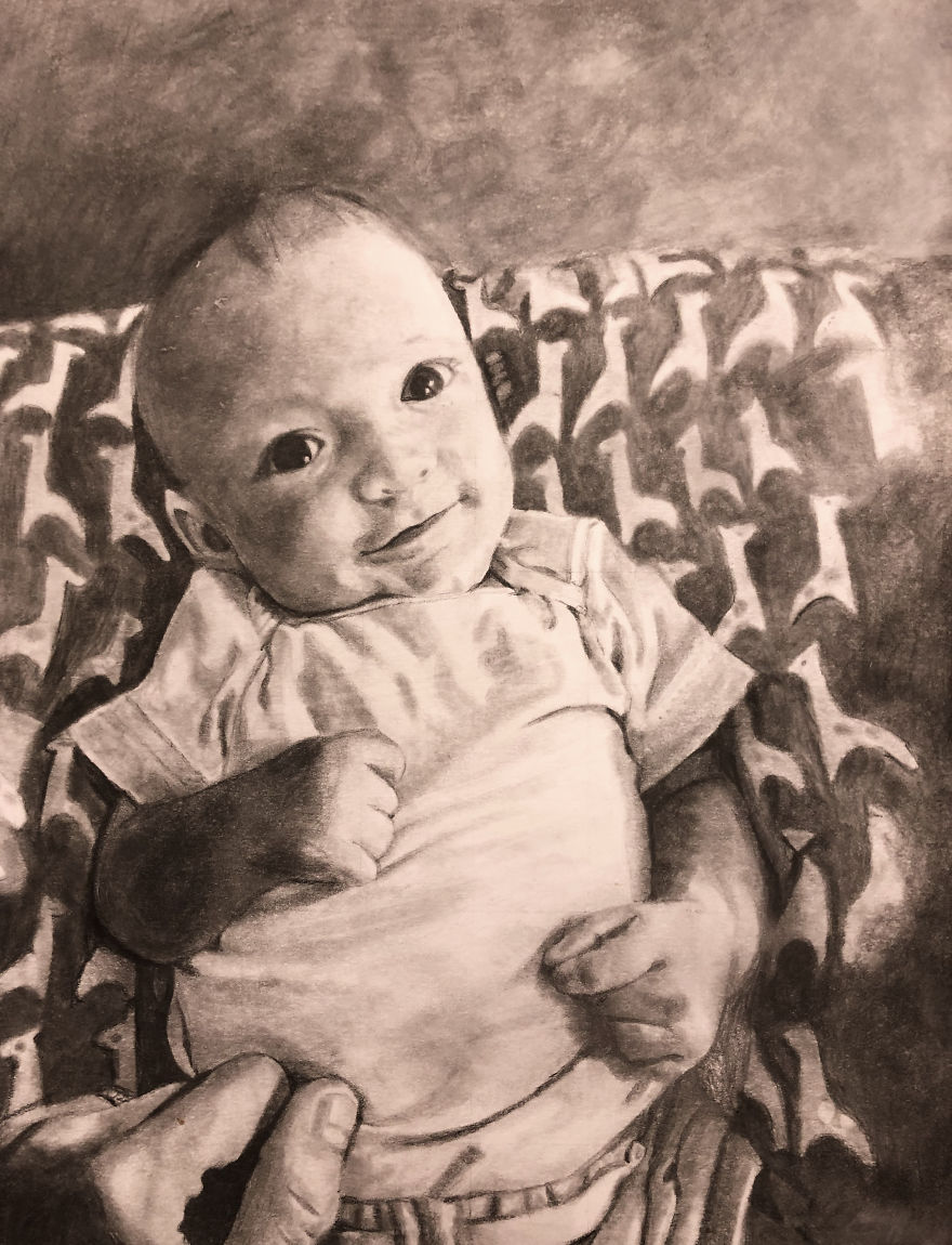 I Draw Commissioned Artwork For People And Here Are 13 Of My Recent Portraits