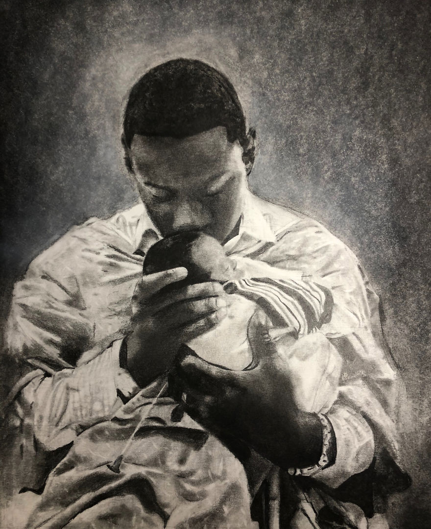 I Draw Commissioned Artwork For People And Here Are 13 Of My Recent Portraits