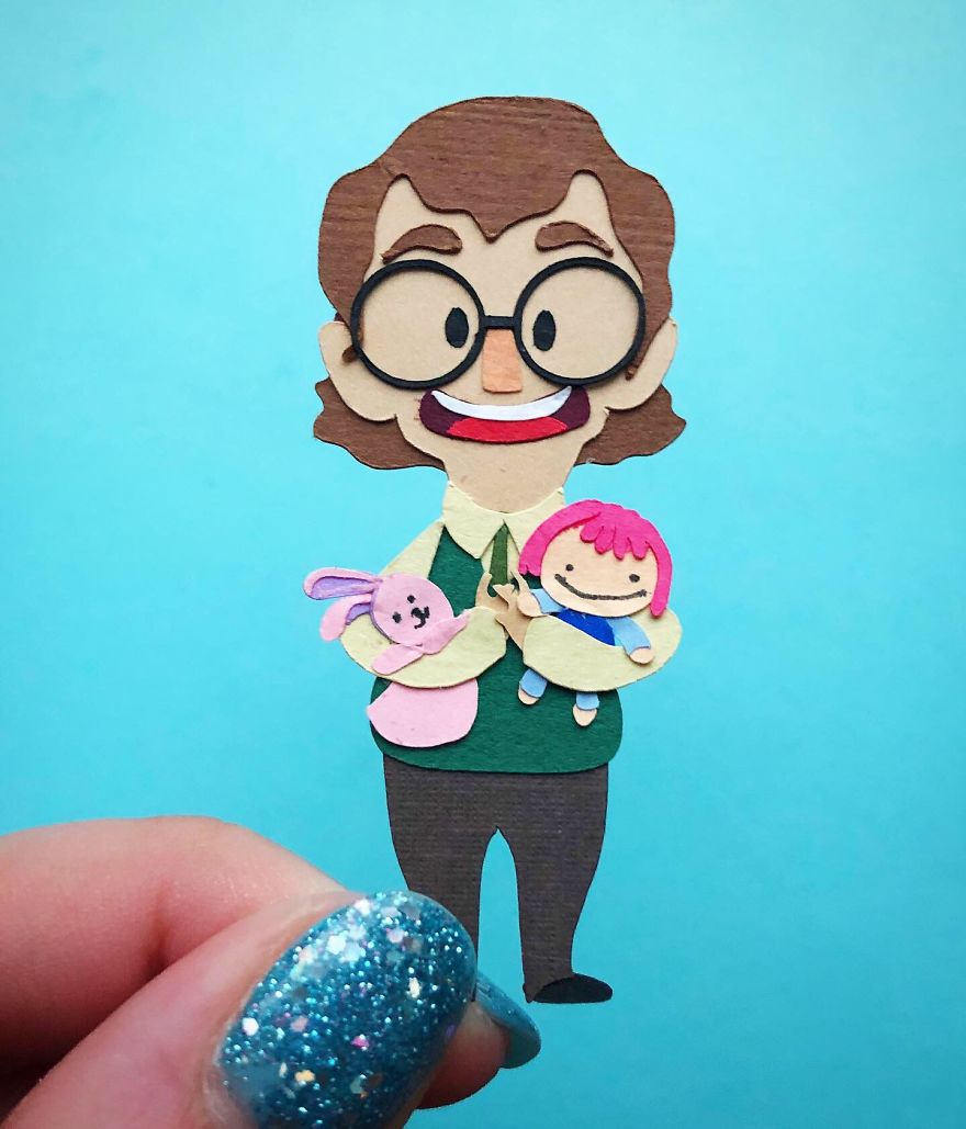 I Made A Huge Paper Art Scene Of The Characters From Bob’s Burgers I Made A Huge Paper Art Scene Of The Characters From Bob’s Burgers