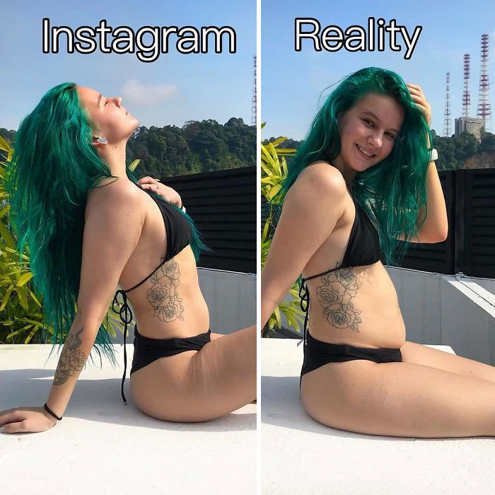 Health Blogger Reveals The Reality Behind Instagram Pics (30 New Pics) Health Blogger Reveals The Reality Behind Instagram Pics (30 New Pics)
