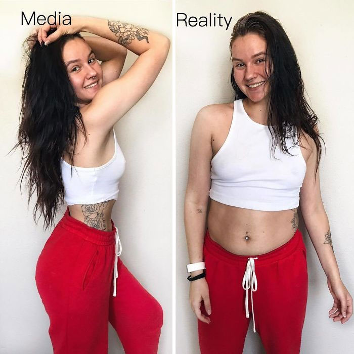 Health Blogger Reveals The Reality Behind Instagram Pics (30 New Pics) Health Blogger Reveals The Reality Behind Instagram Pics (30 New Pics)