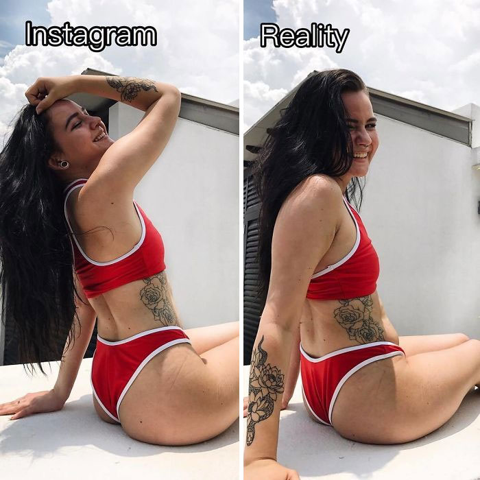 Health Blogger Reveals The Reality Behind Instagram Pics (30 New Pics) Health Blogger Reveals The Reality Behind Instagram Pics (30 New Pics)