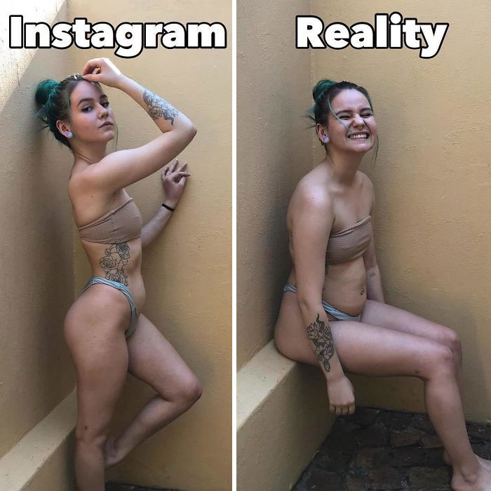 Health Blogger Reveals The Reality Behind Instagram Pics (30 New Pics) Health Blogger Reveals The Reality Behind Instagram Pics (30 New Pics)