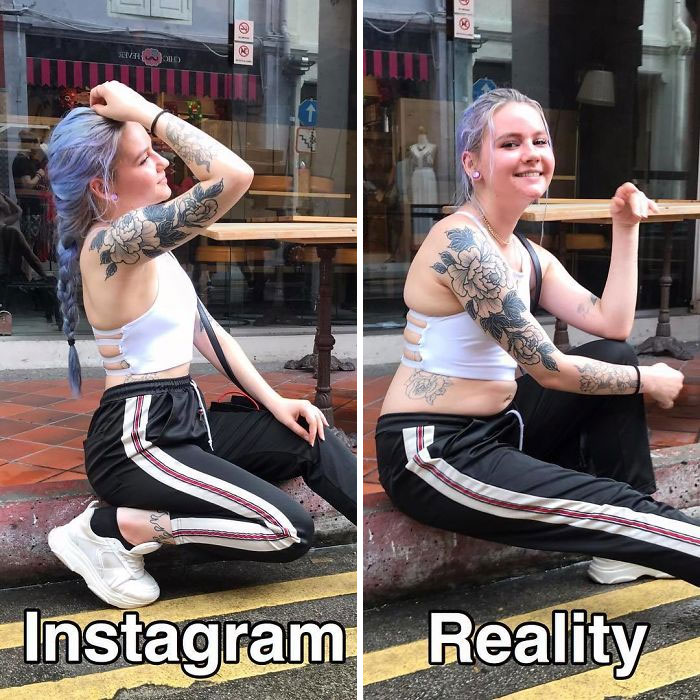 Health Blogger Reveals The Reality Behind Instagram Pics (30 New Pics) Health Blogger Reveals The Reality Behind Instagram Pics (30 New Pics)