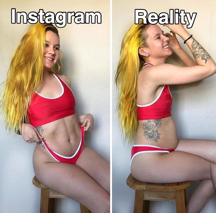 Health Blogger Reveals The Reality Behind Instagram Pics (30 New Pics) Health Blogger Reveals The Reality Behind Instagram Pics (30 New Pics)