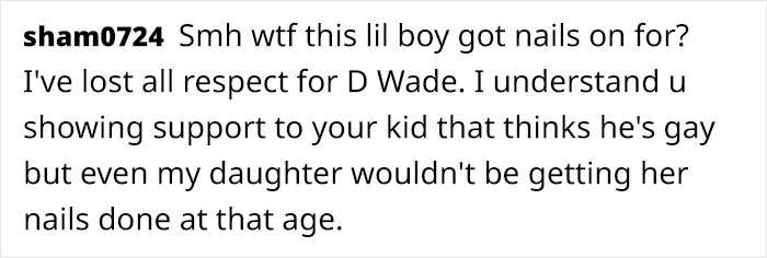 Internet Trolls Attack Dwyane Wade’s Son For Wearing A Crop Top And Fake Nails, He Steps In To Defend Him Internet Trolls Attack Dwyane Wade’s Son For Wearing A Crop Top And Fake Nails, He Steps In To Defend Him
