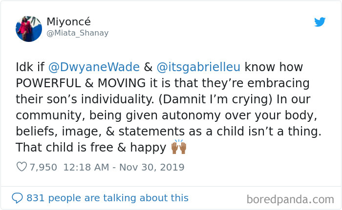 Internet Trolls Attack Dwyane Wade’s Son For Wearing A Crop Top And Fake Nails, He Steps In To Defend Him Internet Trolls Attack Dwyane Wade’s Son For Wearing A Crop Top And Fake Nails, He Steps In To Defend Him