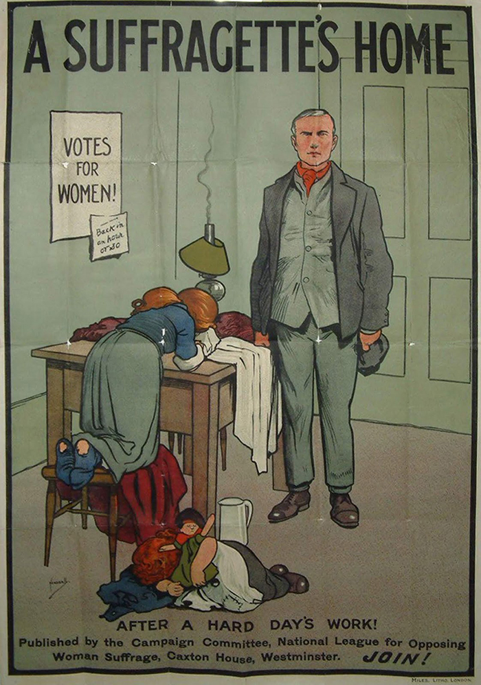 These 30 Anti-Suffragette Posters Show The ‘Dangers’ Of Women’s Rights These 30 Anti-Suffragette Posters Show The ‘Dangers’ Of Women’s Rights