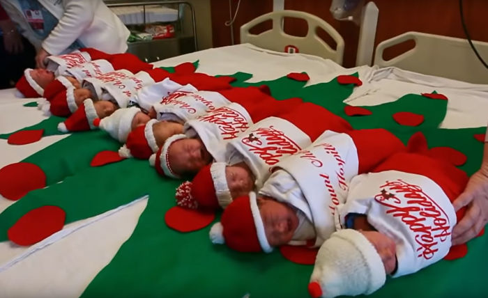 This Hospital Wins Christmas By Sending Newborns Home In Christmas Stockings For Over 50 Years Now
