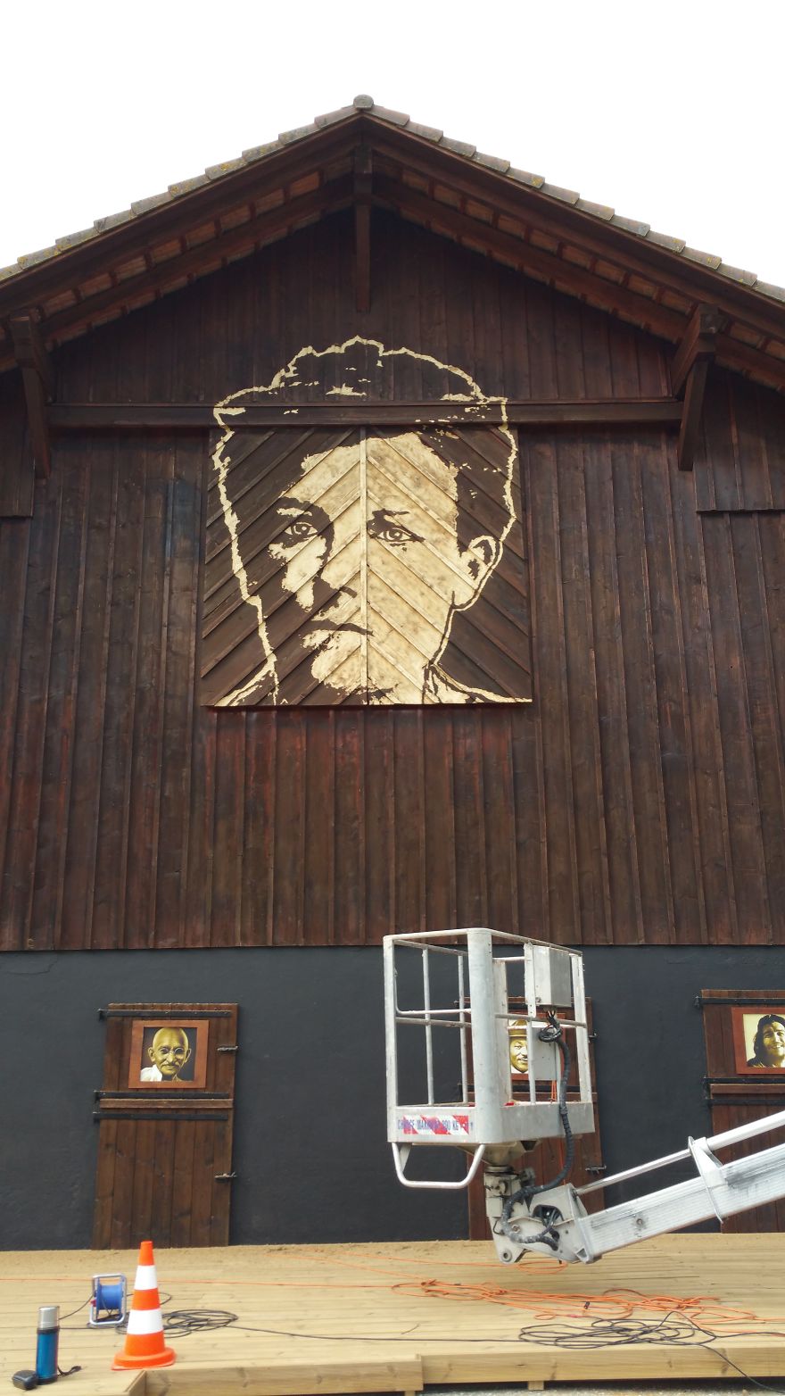 Arthur Rimbaud Engraved In A Wooden Wall Arthur Rimbaud Engraved In A Wooden Wall