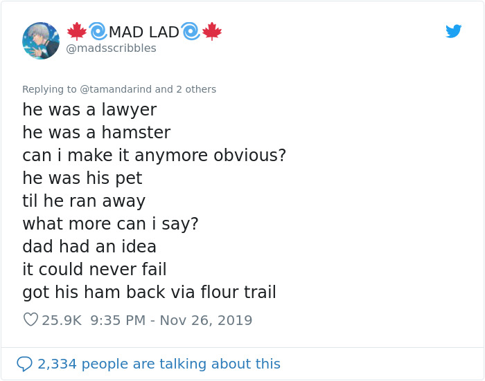 Dad Loses Daughter&#8217;s Hamster, And His Freak-Out Texts Reveal How Pure His Heart Really Is