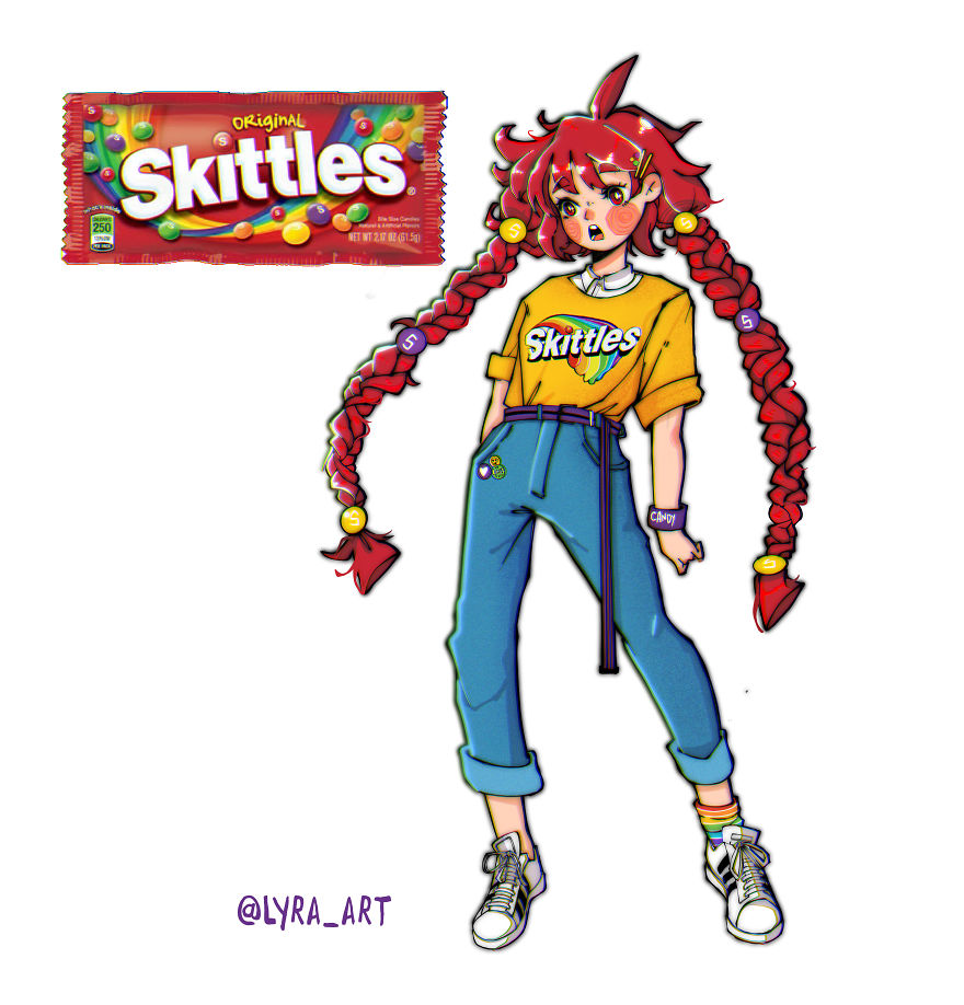 I Imagined How Snacks Would Look As Cartoon Characters (22 Pics)