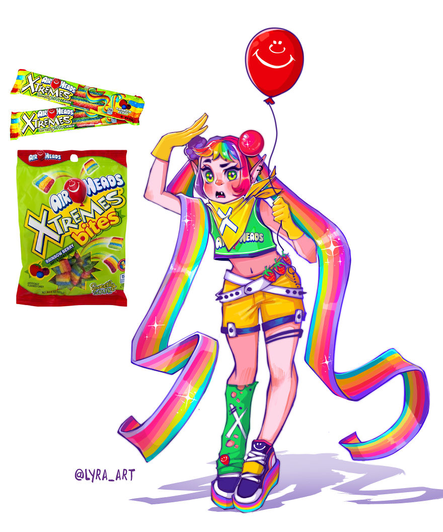 I Imagined How Snacks Would Look As Cartoon Characters (22 Pics)