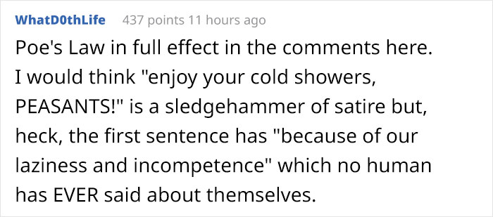 Landlord ‘Apologizes’ About There Being No Hot Water, Tenant Mocks Them With An Honest Note Landlord ‘Apologizes’ About There Being No Hot Water, Tenant Mocks Them With An Honest Note