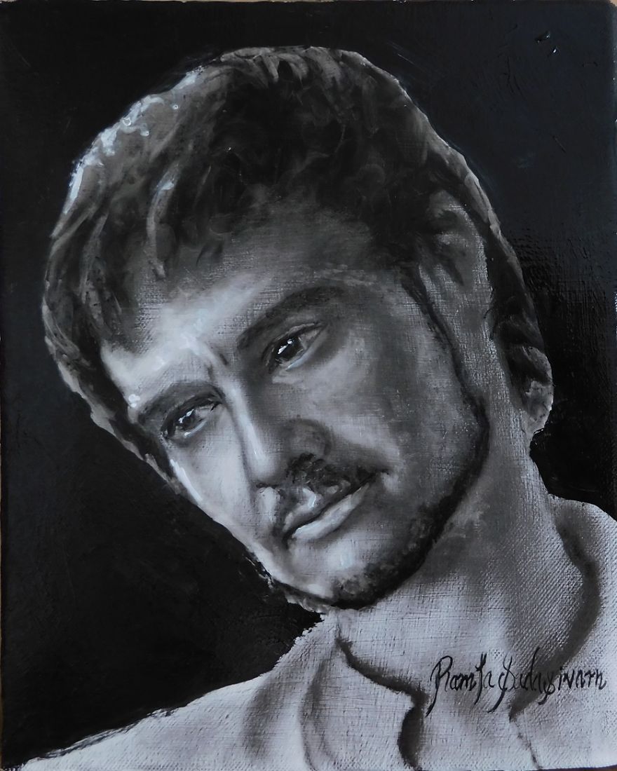 I Painted Characters From Game Of Thrones Using A Dry Brush Technique I Painted Characters From Game Of Thrones Using A Dry Brush Technique