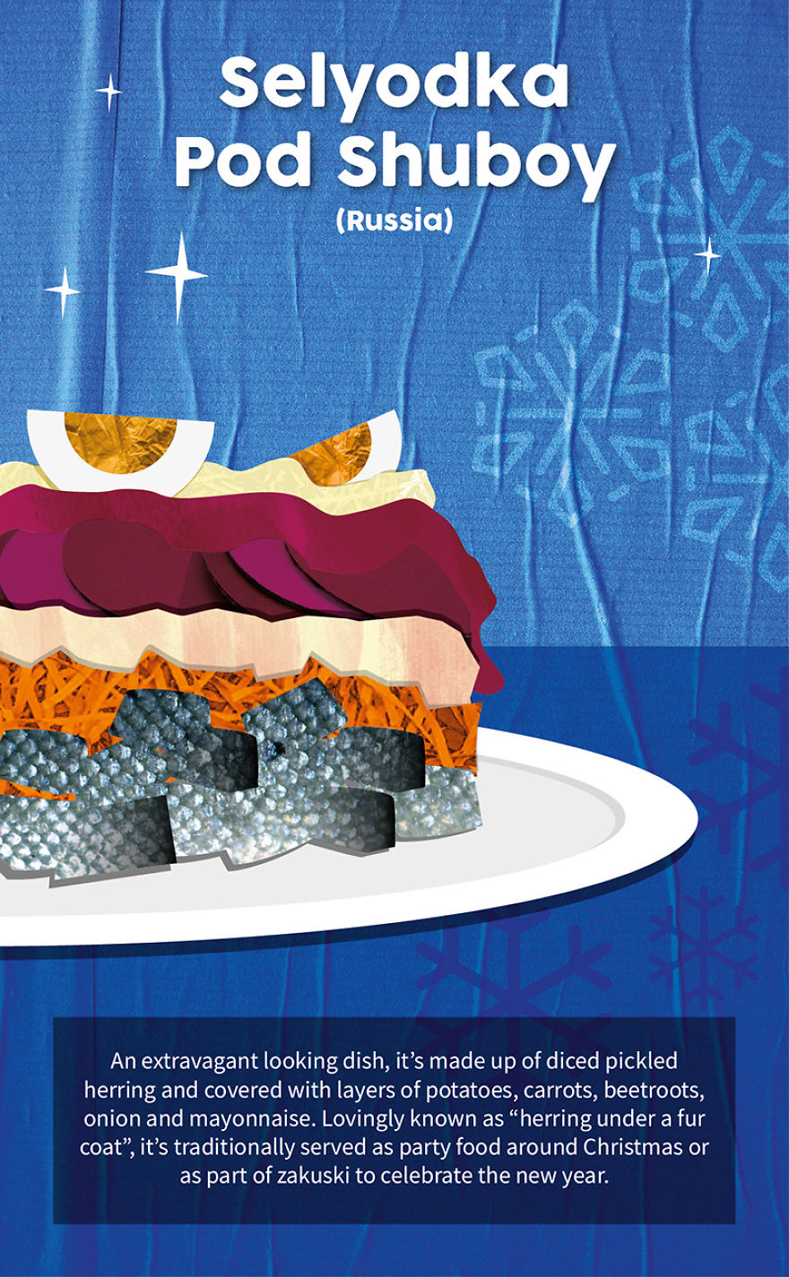 8 Pictures We Illustrated That Show The Weird Christmas Food Traditions From Around The World 8 Pictures We Illustrated That Show The Weird Christmas Food Traditions From Around The World