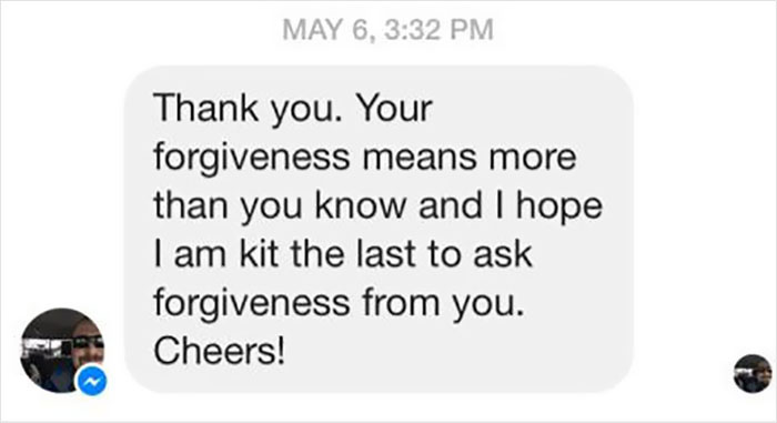 Dad Has To Tell His Daughter He Was A Bully At School, Feels So Bad He Apologizes To His Victim 20 Years Later