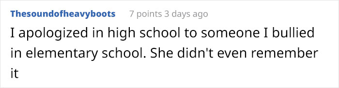 Dad Has To Tell His Daughter He Was A Bully At School, Feels So Bad He Apologizes To His Victim 20 Years Later