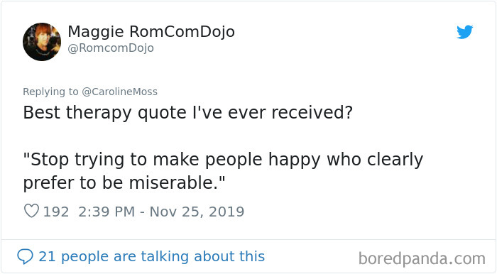 People Are Sharing The Best Things They Learned In Therapy So That Everyone Could Get Some Free Therapy In 30 Helpful Tweets People Are Sharing The Best Things They Learned In Therapy So That Everyone Could Get Some Free Therapy In 30 Helpful Tweets