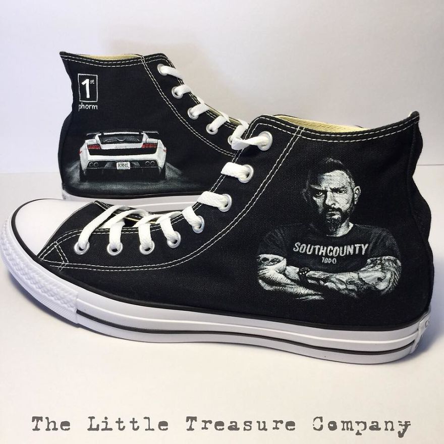 Over The Past 6 Years, I Have Hand-Painted More Than 1000 Pairs Of Custom Shoes Over The Past 6 Years, I Have Hand-Painted More Than 1000 Pairs Of Custom Shoes