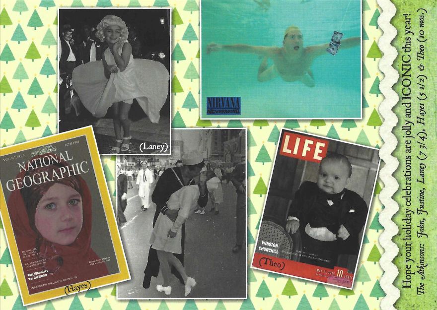 Wacky Holiday Card Alert! Our Family Plays Dress-Up In Spoof Themes For Holiday Cards