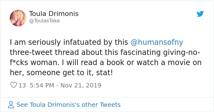 Woman Shares Her Crazily Eventful And Spicy Life Story On ‘Humans Of New York’ And It Goes Viral Woman Shares Her Crazily Eventful And Spicy Life Story On ‘Humans Of New York’ And It Goes Viral