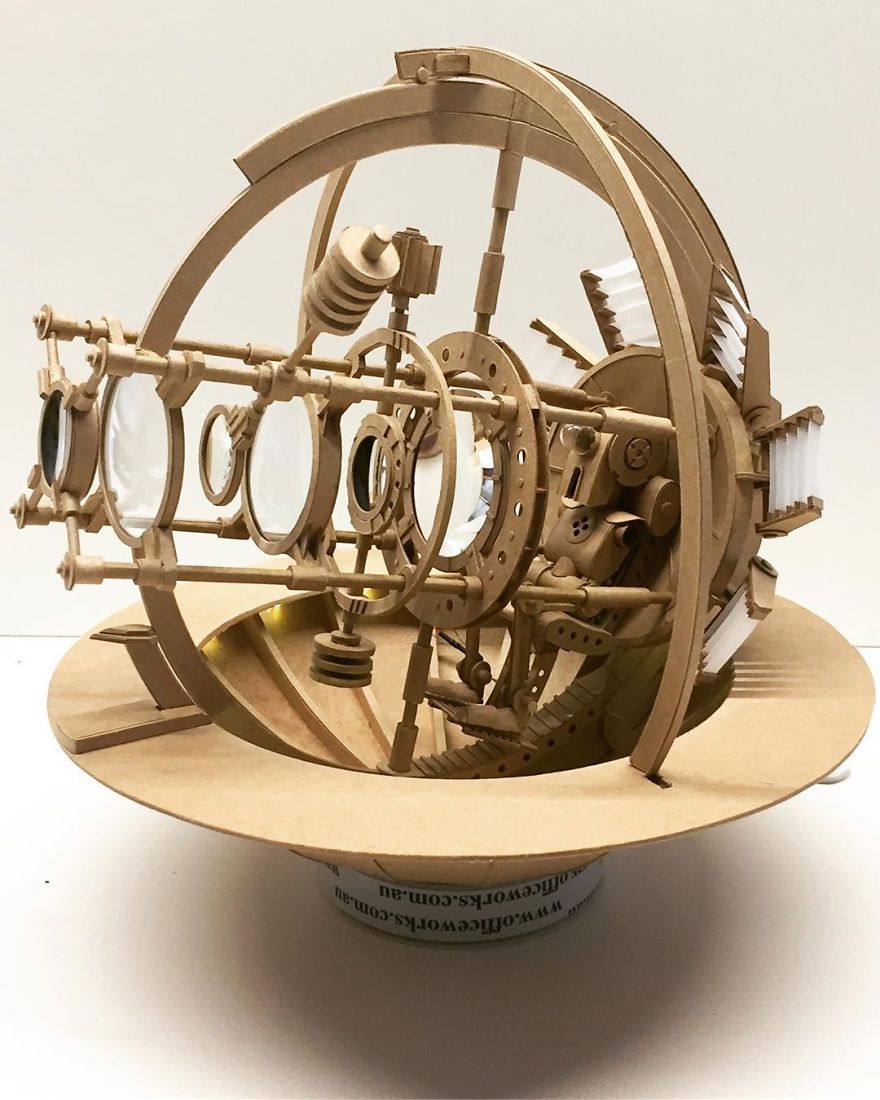 I Have Been Creating Cardboard Sculptures For The Past Couple Of Years I Have Been Creating Cardboard Sculptures For The Past Couple Of Years